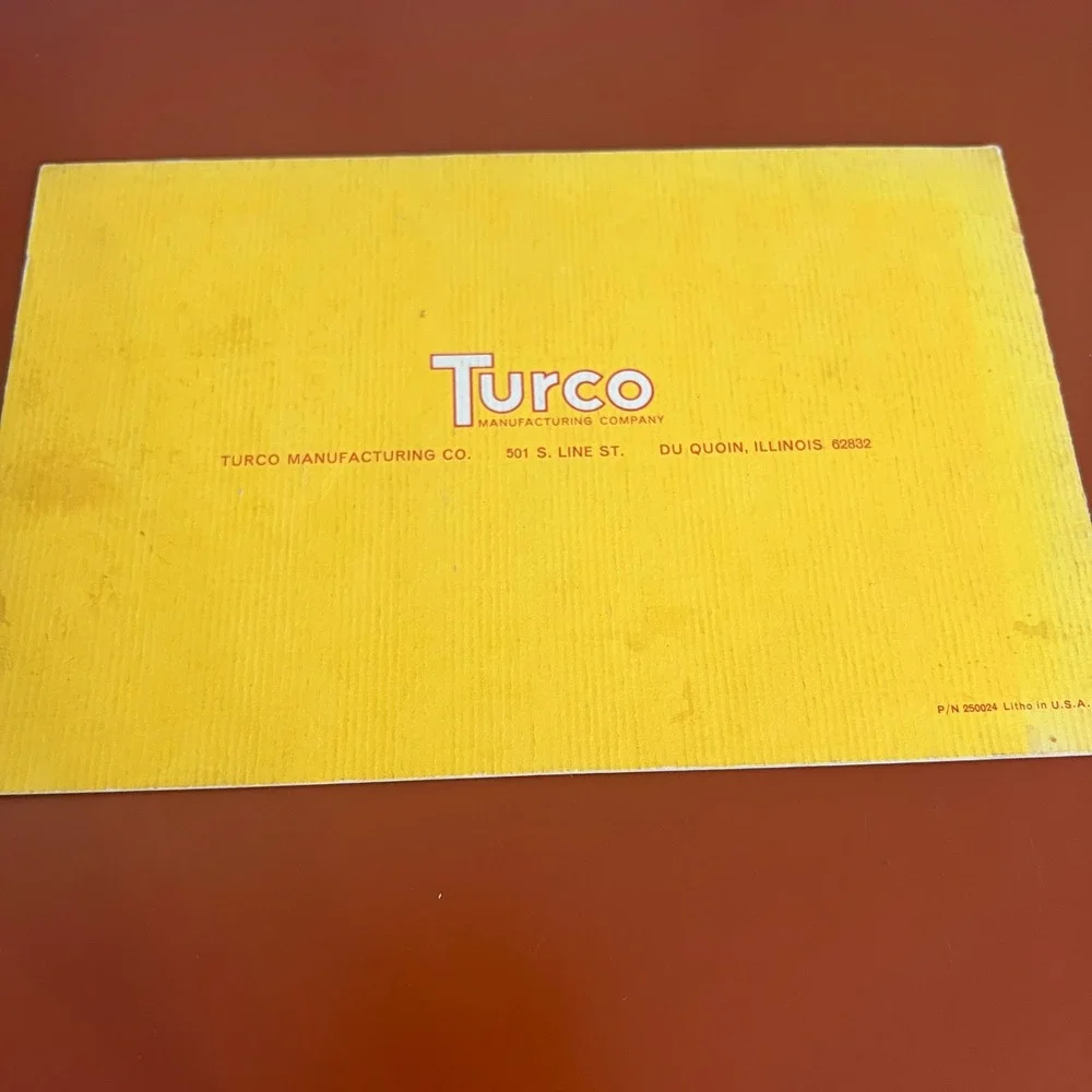 Vintage Turco Charette Malibu‎ Outdoor Cooking Recipe Booklet Gas Electric Grill